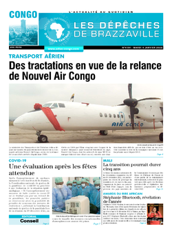 Les Dépêches de Brazzaville : Édition brazzaville du 04 janvier 2022
