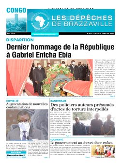 Les Dépêches de Brazzaville : Édition brazzaville du 06 janvier 2022