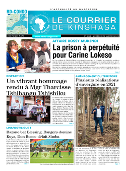 Les Dépêches de Brazzaville : Édition brazzaville du 12 janvier 2022