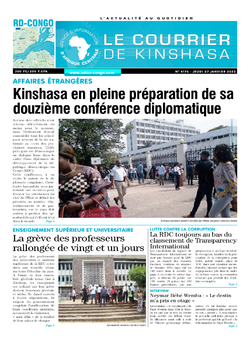Les Dépêches de Brazzaville : Édition brazzaville du 27 janvier 2022