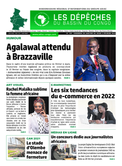 Les Dépêches de Brazzaville : Édition du 6e jour du 29 janvier 2022