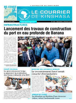 Les Dépêches de Brazzaville : Édition brazzaville du 02 février 2022