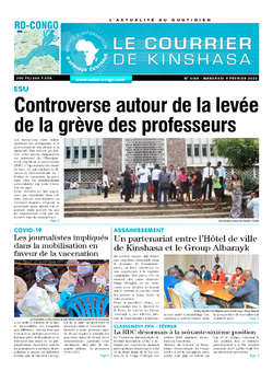 Les Dépêches de Brazzaville : Édition brazzaville du 09 février 2022