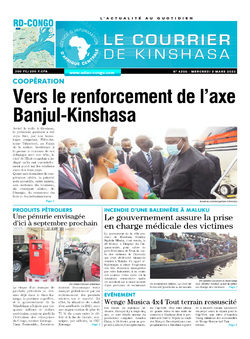 Les Dépêches de Brazzaville : Édition brazzaville du 02 mars 2022