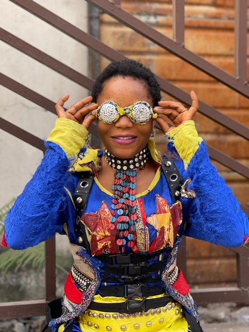 Aïcha Mena, costumière et chanteuse de Fulu Miziki (DR)