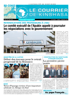 Les Dépêches de Brazzaville : Édition brazzaville du 14 mars 2022