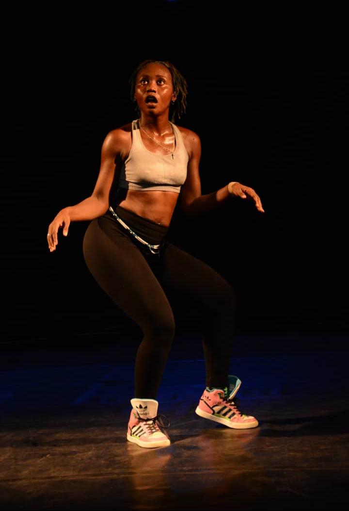 Bel’ange Hangidi au Mont des arts à la clôture du Festival Connexion Kin 7 (DR) Bel’ange Hangidi au Mont des arts à la clôture du Festival Connexion Kin 7 (DR)