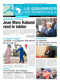 Les Dépêches de Brazzaville : Édition brazzaville du 01 avril 2022