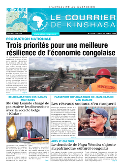 Les Dépêches de Brazzaville : Édition brazzaville du 11 avril 2022