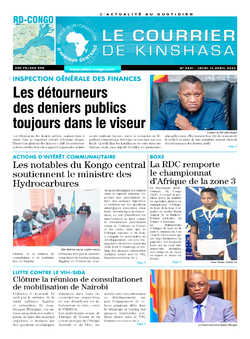 Les Dépêches de Brazzaville : Édition brazzaville du 14 avril 2022
