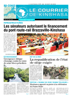 Les Dépêches de Brazzaville : Édition brazzaville du 19 avril 2022