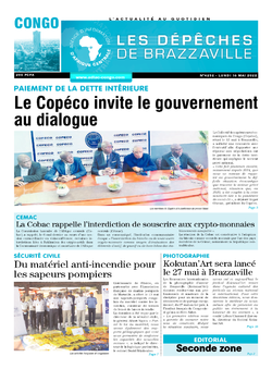 Les Dépêches de Brazzaville : Édition brazzaville du 16 mai 2022