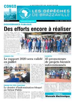 Les Dépêches de Brazzaville : Édition brazzaville du 17 mai 2022