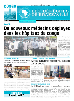 Les Dépêches de Brazzaville : Édition brazzaville du 20 mai 2022