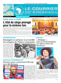 Les Dépêches de Brazzaville : Édition brazzaville du 23 mai 2022