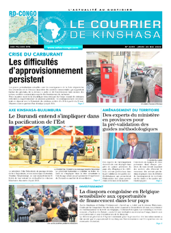 Les Dépêches de Brazzaville : Édition brazzaville du 25 mai 2022