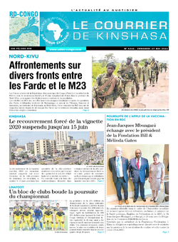 Les Dépêches de Brazzaville : Édition brazzaville du 27 mai 2022
