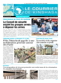 Les Dépêches de Brazzaville : Édition brazzaville du 02 juin 2022
