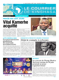 Les Dépêches de Brazzaville : Édition brazzaville du 24 juin 2022