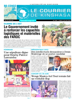 Les Dépêches de Brazzaville : Édition brazzaville du 04 juillet 2022