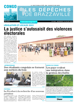 Les Dépêches de Brazzaville : Édition brazzaville du 13 juillet 2022