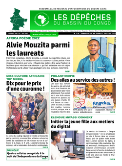 Les Dépêches de Brazzaville : Édition du 6e jour du 16 juillet 2022