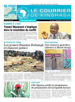 Les Dépêches de Brazzaville : Édition brazzaville du 20 juillet 2022