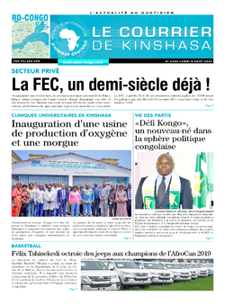 Les Dépêches de Brazzaville : Édition brazzaville du 08 août 2022