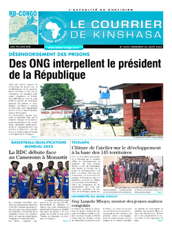 Les Dépêches de Brazzaville : Édition brazzaville du 26 août 2022