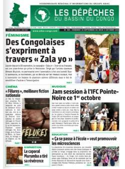 Les Dépêches de Brazzaville : Édition du 6e jour du 01 octobre 2022