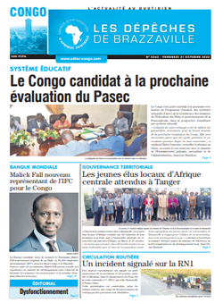 Les Dépêches de Brazzaville : Édition brazzaville du 21 octobre 2022