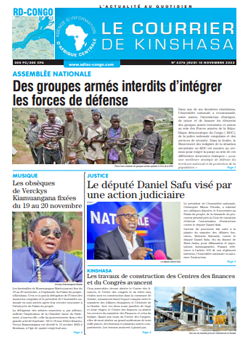 Les Dépêches de Brazzaville : Édition brazzaville du 10 novembre 2022