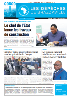 Les Dépêches de Brazzaville : Édition brazzaville du 14 novembre 2022