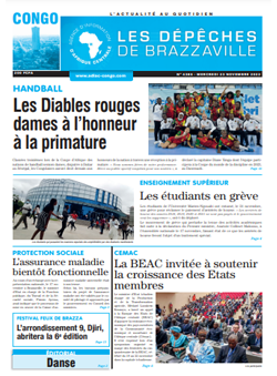 Les Dépêches de Brazzaville : Édition brazzaville du 23 novembre 2022