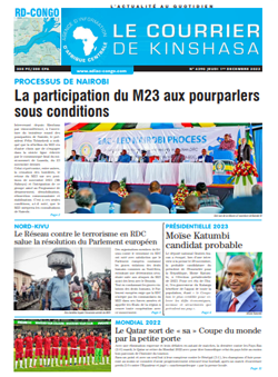 Les Dépêches de Brazzaville : Édition brazzaville du 01 décembre 2022