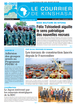 Les Dépêches de Brazzaville : Édition brazzaville du 12 décembre 2022