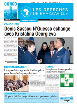 Les Dépêches de Brazzaville : Édition brazzaville du 14 décembre 2022