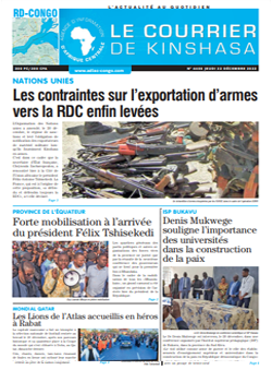 Les Dépêches de Brazzaville : Édition brazzaville du 22 décembre 2022