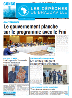 Les Dépêches de Brazzaville : Édition brazzaville du 27 décembre 2022