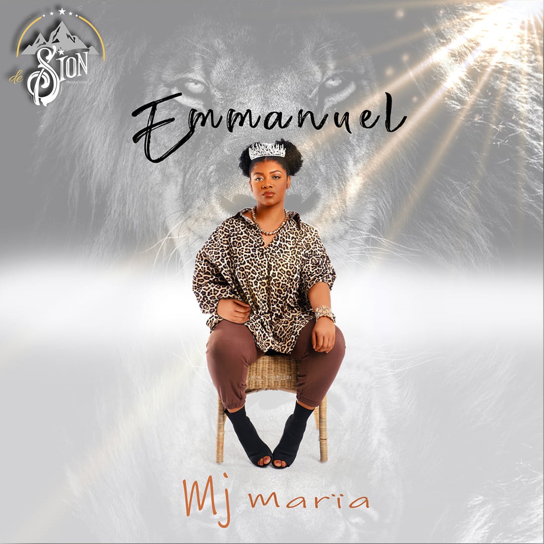 MJ Maria sur la pochette du cover d’Emmanuel, tube du Pasteur Lord Lombo (DR)
