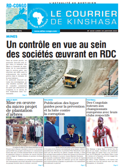 Les Dépêches de Brazzaville : Édition brazzaville du 30 janvier 2023