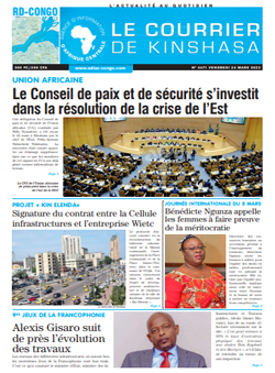 Les Dépêches de Brazzaville : Édition brazzaville du 24 mars 2023