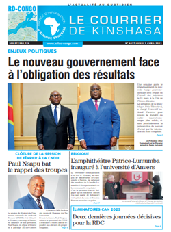 Les Dépêches de Brazzaville : Édition brazzaville du 03 avril 2023