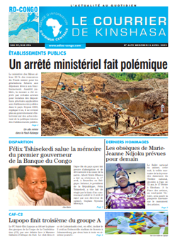 Les Dépêches de Brazzaville : Édition brazzaville du 05 avril 2023