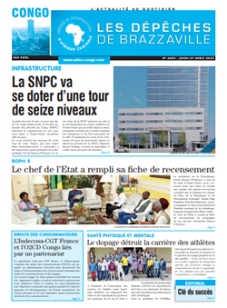Les Dépêches de Brazzaville : Édition brazzaville du 27 avril 2023