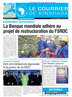 Les Dépêches de Brazzaville : Édition brazzaville du 22 mai 2023