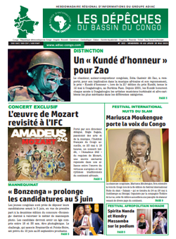 Les Dépêches de Brazzaville : Édition du 6e jour du 20 mai 2023