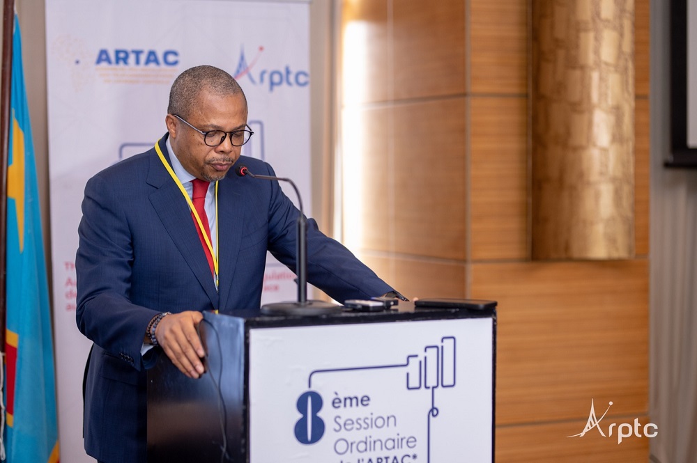 2 : L’hôte des assises, le président de l’Arptc, Christian Katende /DR
