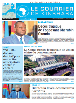 Les Dépêches de Brazzaville : Édition brazzaville du 14 juillet 2023