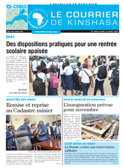 Les Dépêches de Brazzaville : Édition brazzaville du 14 août 2023